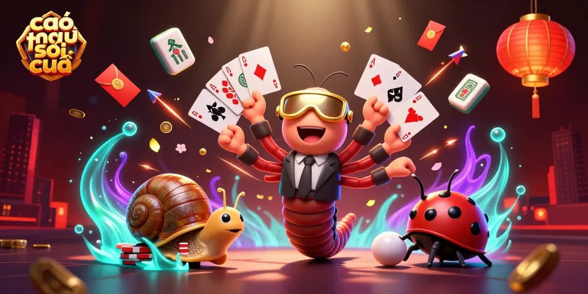 Engage with cao thủ soi cầu strategies illustrated through vibrant 3D casino characters in action, showcasing a dynamic scene.