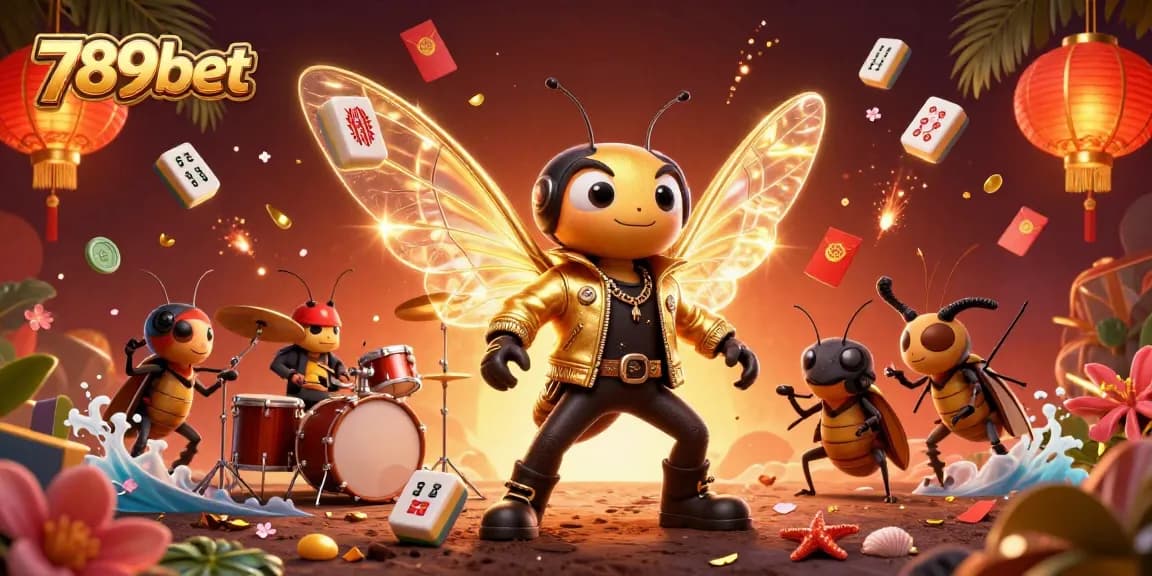 Engage with 789bet's vibrant casino world through lively characters and festive gaming elements.