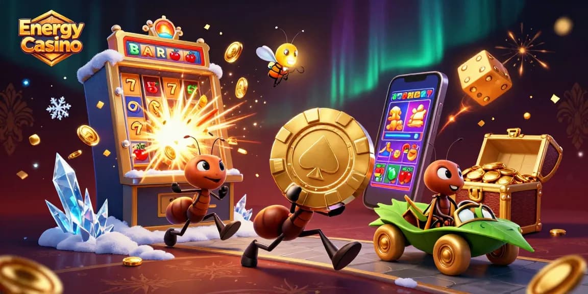 Energi Casino bónusz pörgetések zsebelnek be arany zsetonokat az akció közepén
