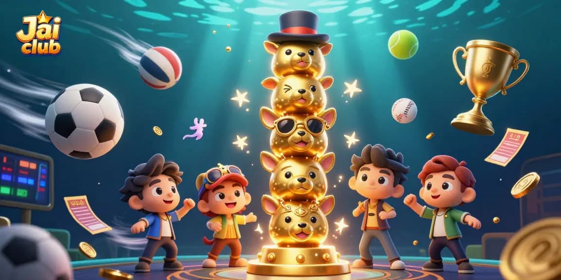 Join the fun at Jai club with thrilling games, rewards, and vibrant digital art.
