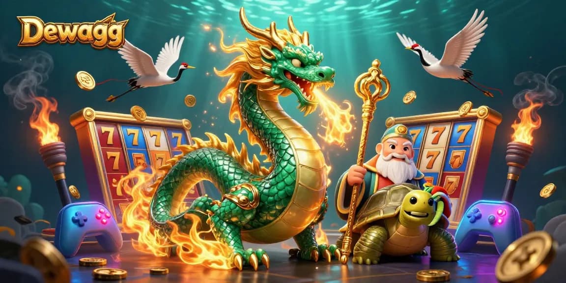 Dewagg offers thrilling slot action with vibrant jackpots and dynamic 3D characters.