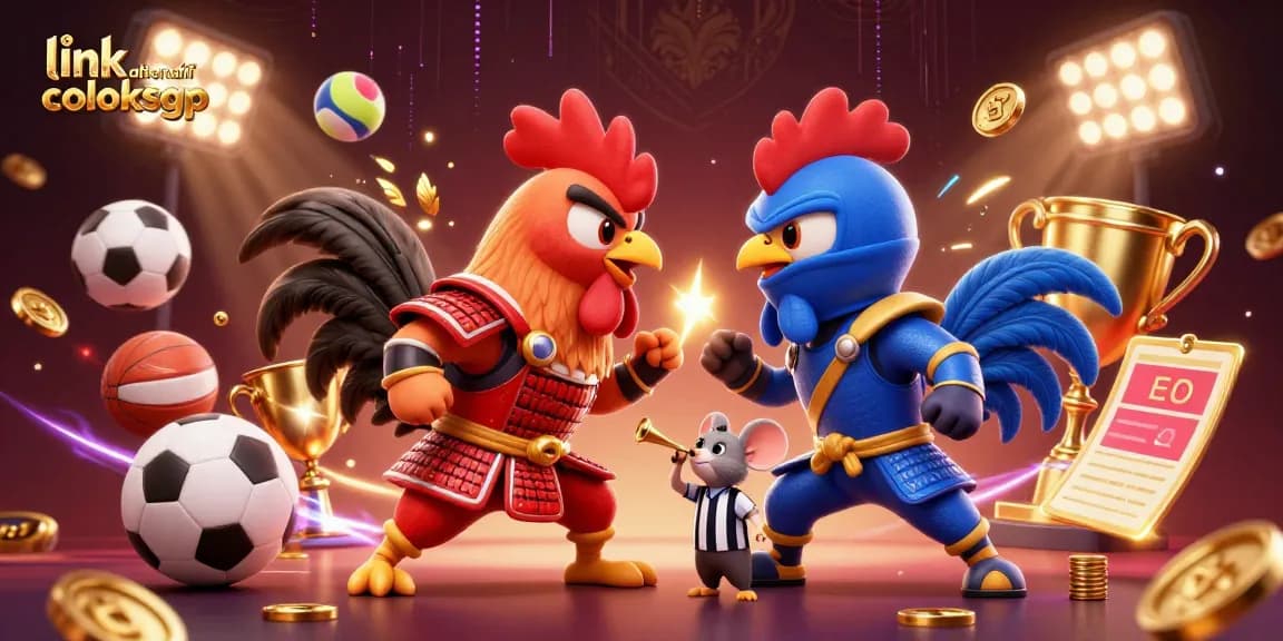 Engage with link alternatif coloksgp in a thrilling arena of fighting roosters and dynamic sports elements.