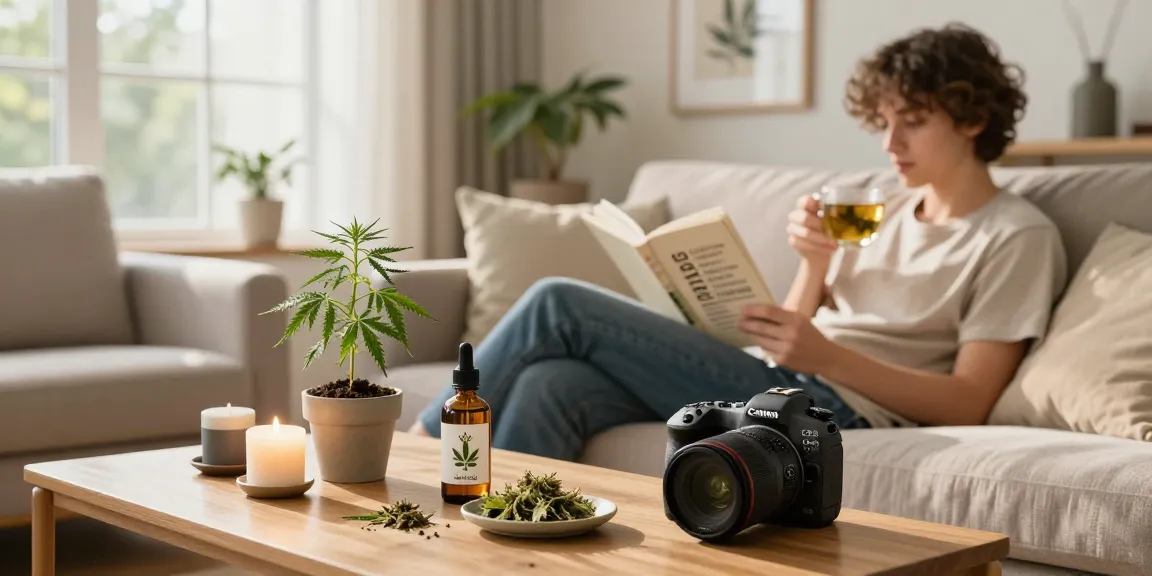 Explore natural wellness with Ministry of Cannabis CBD oil and hemp extracts in a cozy, educational setting.