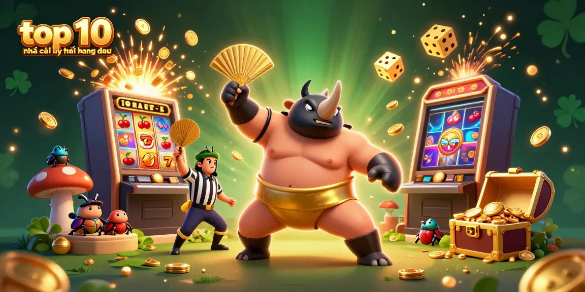 Experience the excitement with top 10 nhà cái uy tín hàng đầu showcasing casino fun and dynamic gaming elements.