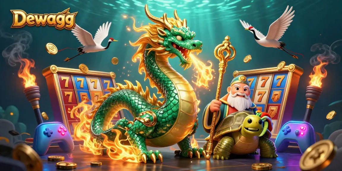Dewagg offers thrilling slot action with vibrant jackpots and dynamic 3D characters.