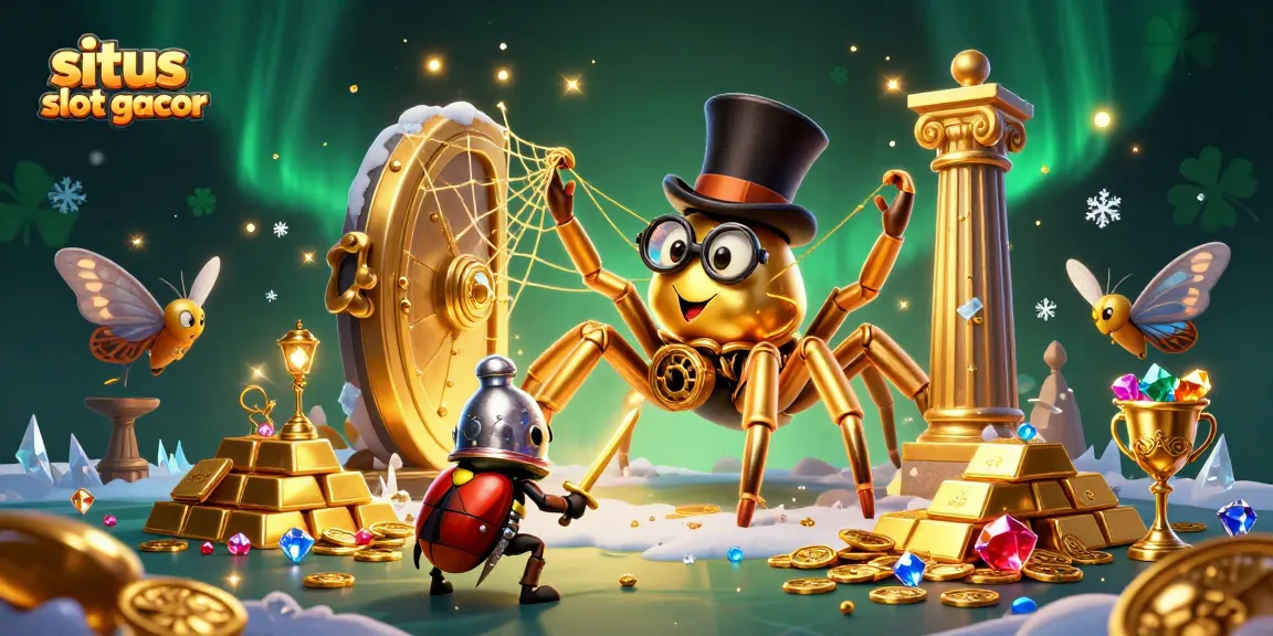 Gali kemenangan dan slot gacor dengan ilustrasi kasino yang megah!