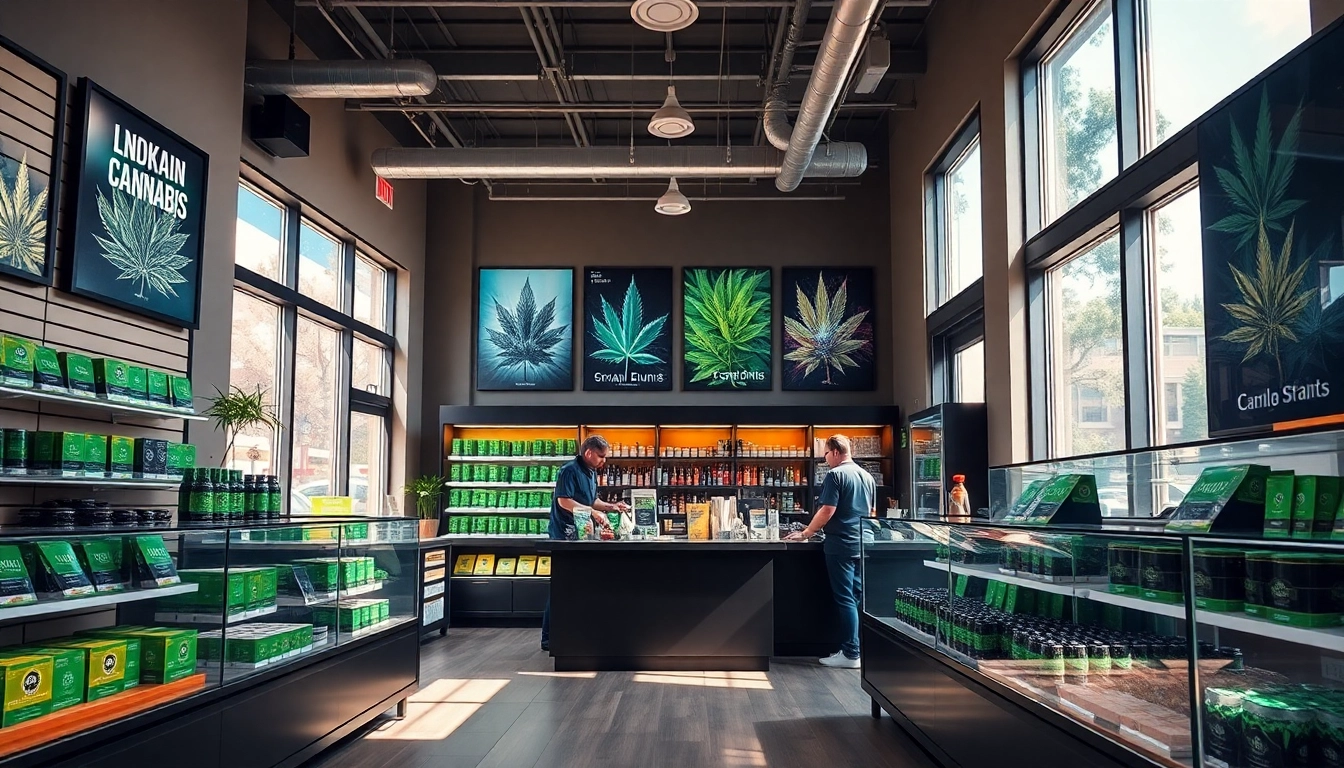 Find where can u buy weed by exploring a vibrant cannabis shop with friendly staff.