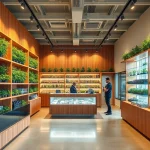 Explore the inviting interior of a Weed Store filled with quality cannabis products.