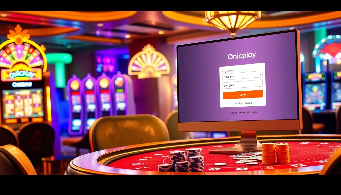 Experience the excitement of winning with Onicplay login, featuring vibrant slot machines and engaging gameplay.