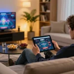 Engaging gameplay on USBET online casino app with a warm home atmosphere