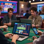 Engaging online betting experience on 8kbetcom.club/ with users enjoying digital gaming.