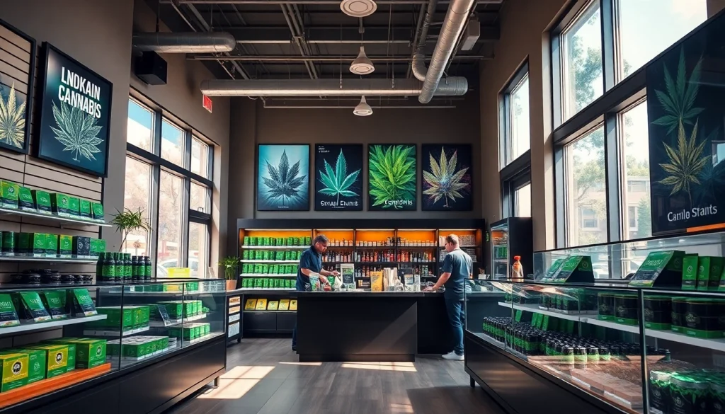 Find where can u buy weed by exploring a vibrant cannabis shop with friendly staff.