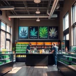 Find where can u buy weed by exploring a vibrant cannabis shop with friendly staff.