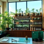 Find where to buy weed legally in a professional cannabis dispensary displaying quality products.