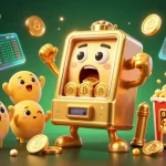 Experience exciting wins with sunwin20 in a vibrant casino-themed 3D illustration featuring animated slot machines.