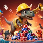Experience the excitement of situs judi bola with dynamic characters and vibrant casino elements.