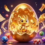 Experience the magic of yaar win with a dazzling illustration of a golden dragon and exciting gaming elements.