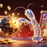 Play iwin features a dynamic 3D casino scene with vibrant characters and exciting game elements.