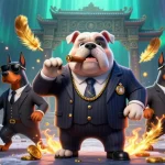Join the action at SHBET as the mafia boss bulldog leads the hustle in the casino.