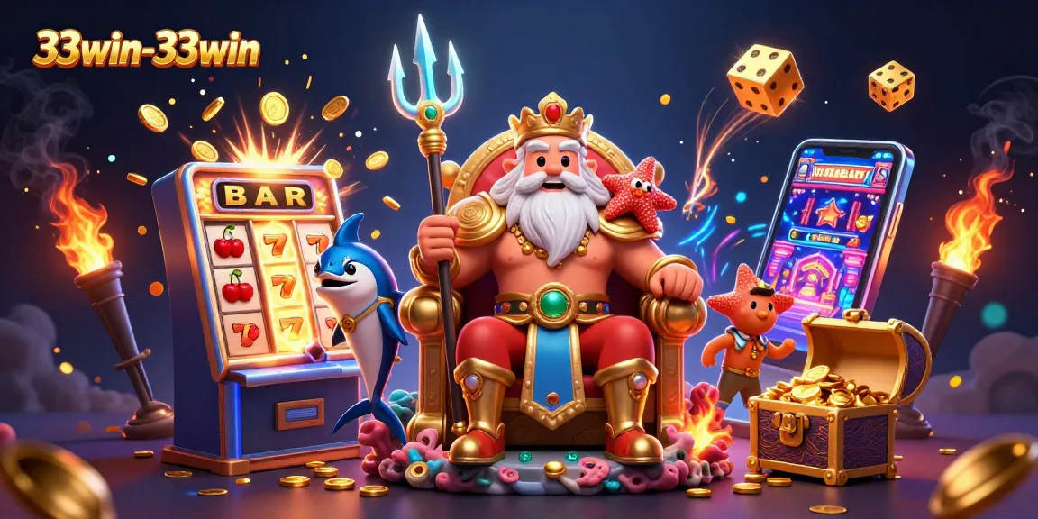 Engage in the vibrant world of 33win-33win with Neptune amidst a jackpot explosion!